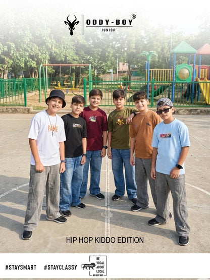 Obj 269 Ab Oddy Boy Interlock Boys Tshirt Wholesaler Ahmedabad