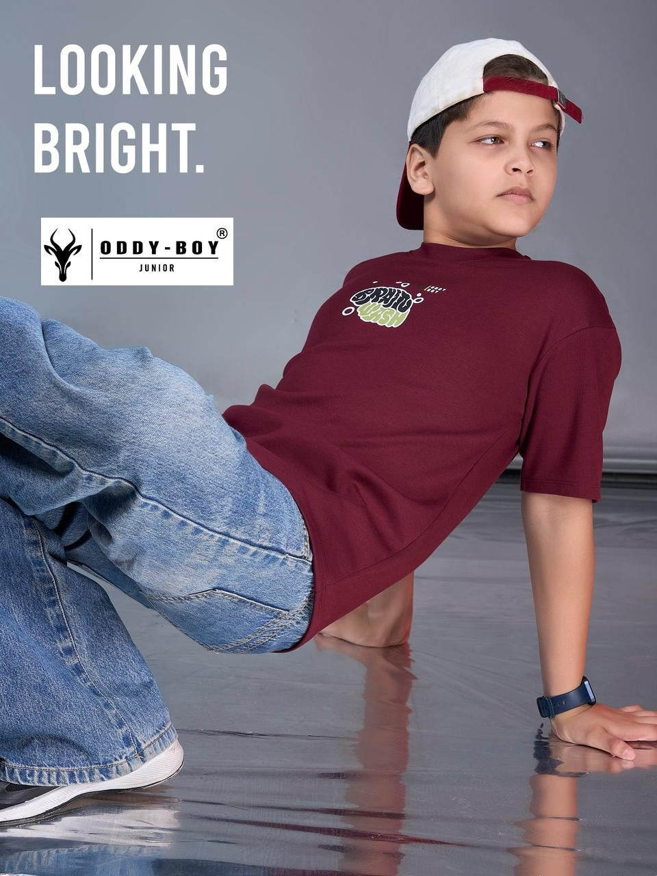 Obj 269 Ab Oddy Boy Interlock Boys Tshirt Wholesaler Ahmedabad