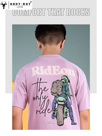 Obj 272 Ab Drop Shoulder Oddy Boy Interlock Boys Tshirt Wholesale Price