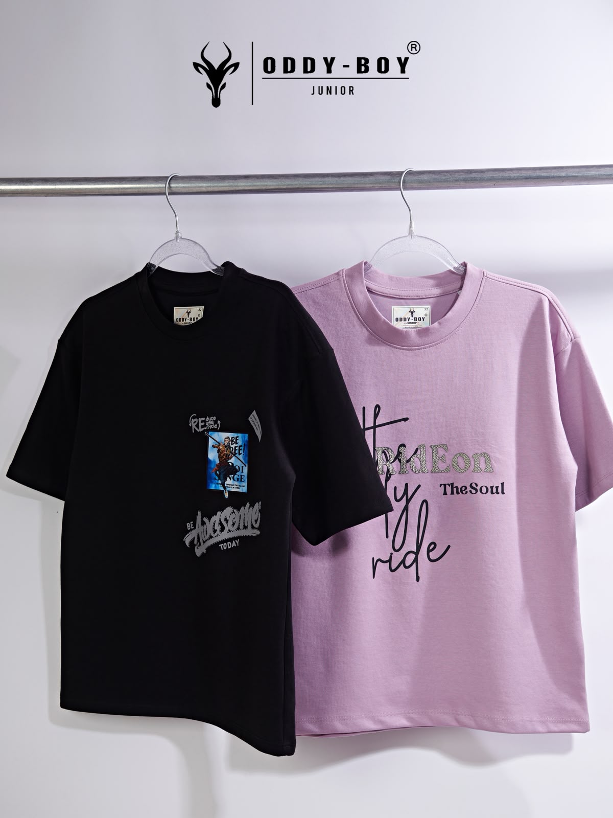 Obj 272 Ab Drop Shoulder Oddy Boy Interlock Boys Tshirt Wholesale Price
