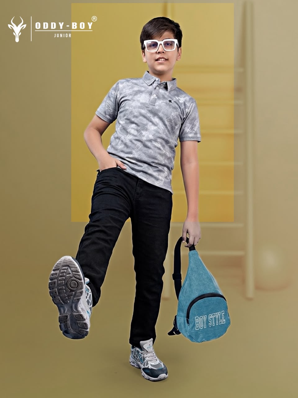 Obj 275 Ab Oddy Boy Imported Boys Tshirt Supplier Ahmedabad