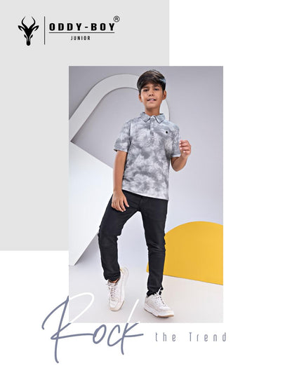 Obj 276 Ab Polo Oddy Boy Imported Boys Tshirt Supplier India