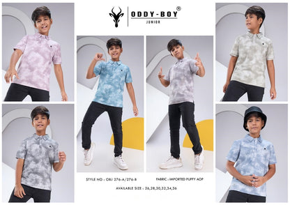 Obj 276 Ab Polo Oddy Boy Imported Boys Tshirt Supplier India