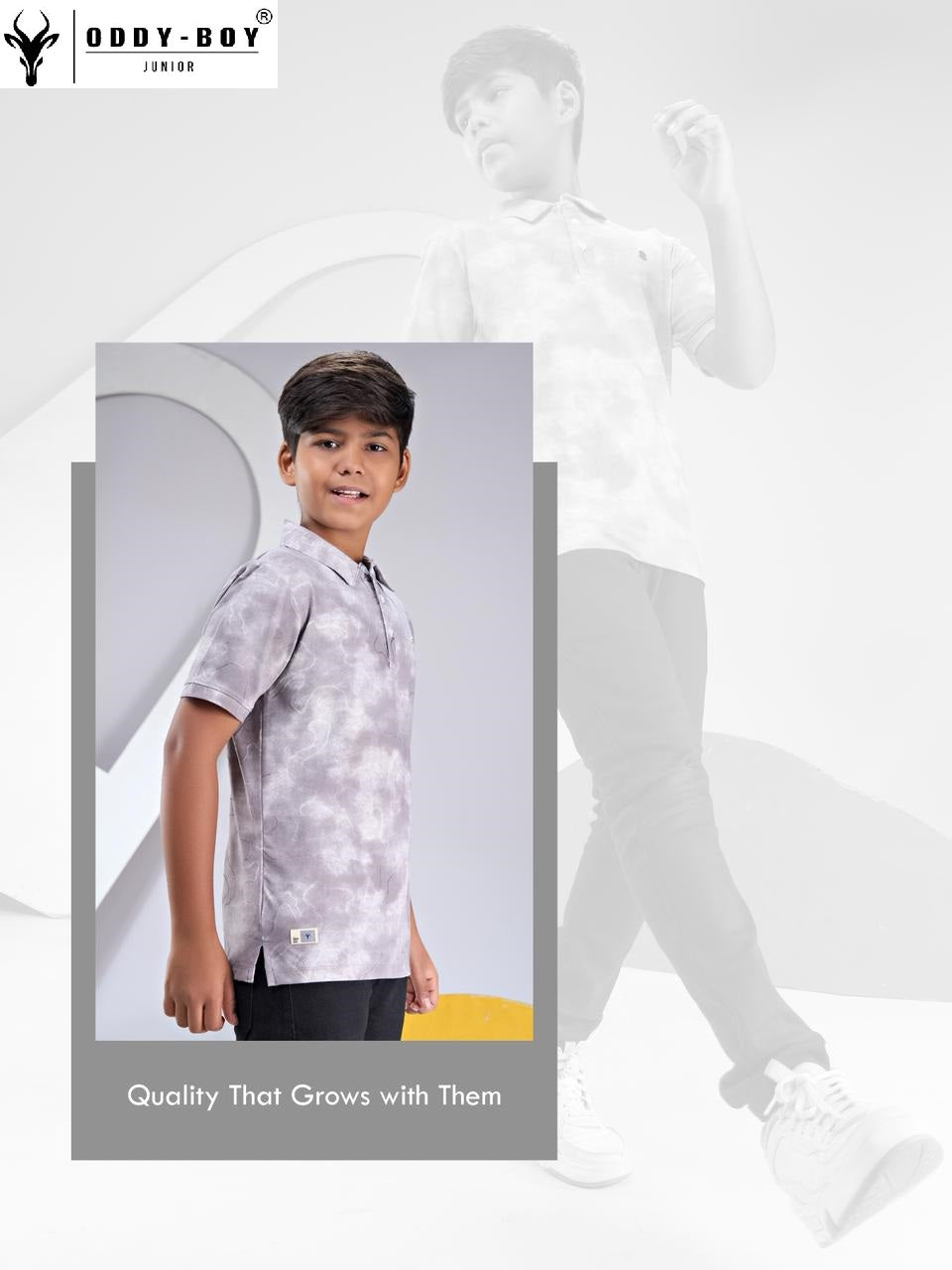 Obj 276 Ab Polo Oddy Boy Imported Boys Tshirt Supplier India