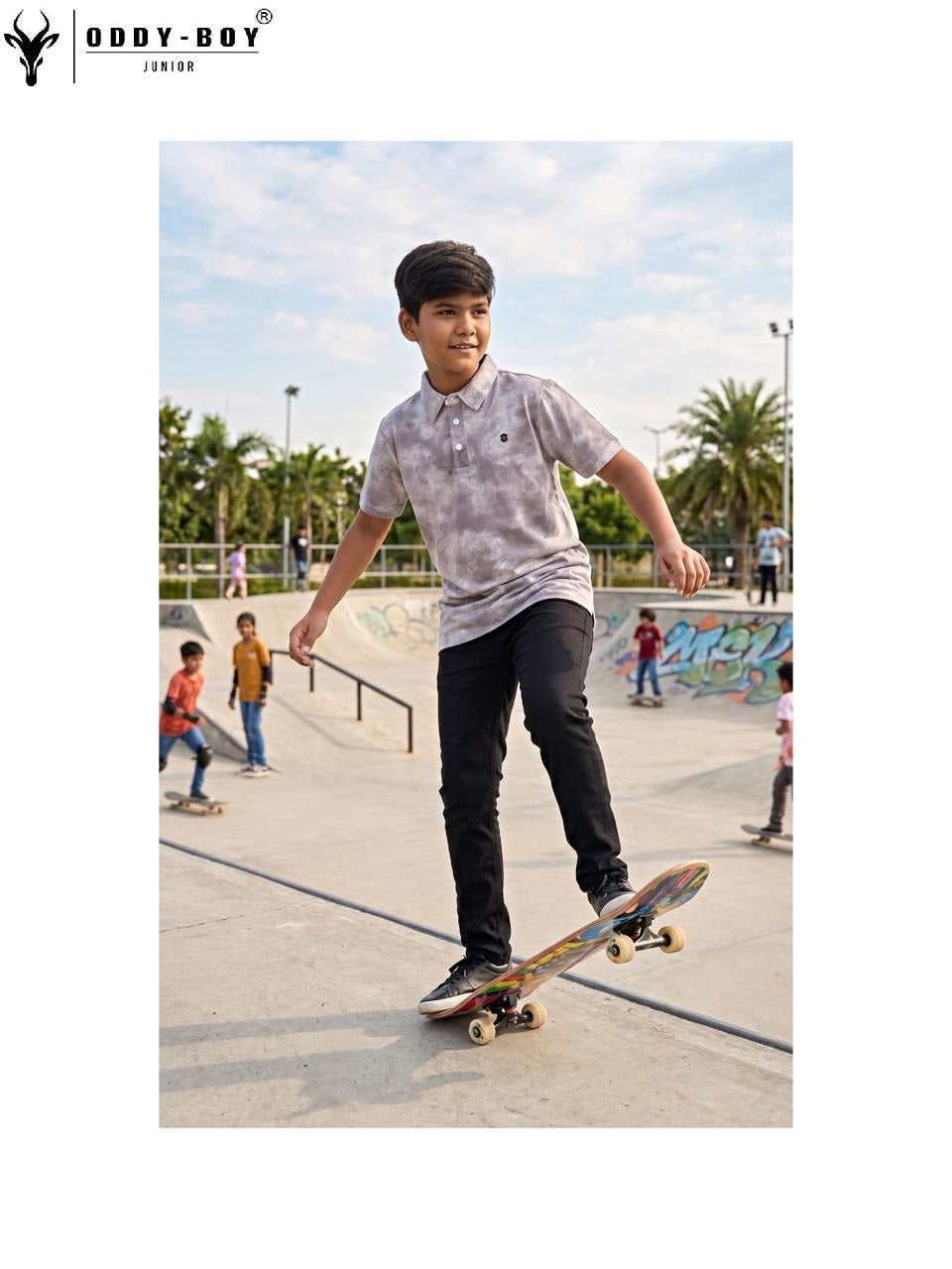 Obj 276 Ab Polo Oddy Boy Imported Boys Tshirt Supplier India