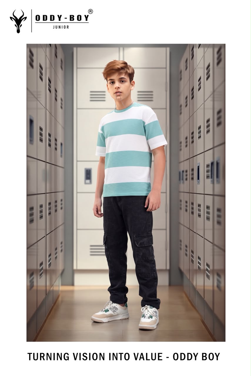 Obj 281 Ab Oddy Boy Cord Boys Tshirt Wholesaler