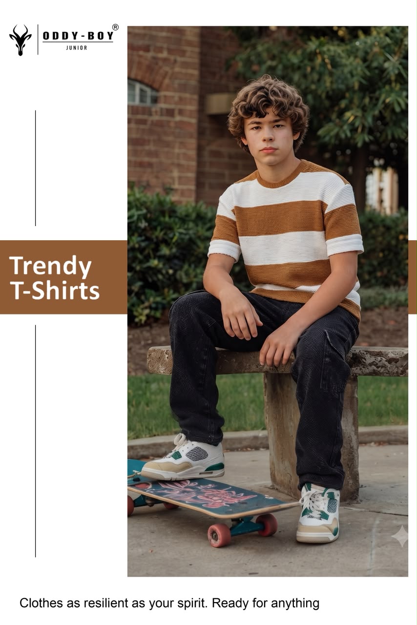 Obj 281 Ab Oddy Boy Cord Boys Tshirt Wholesaler
