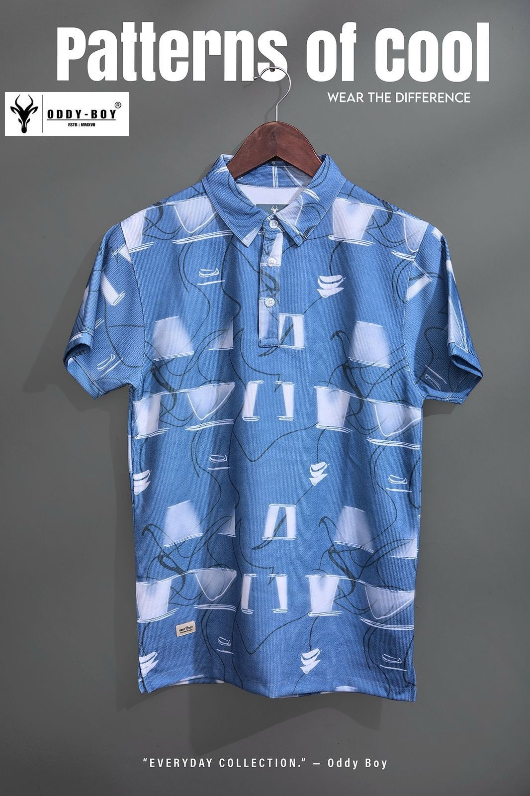 Obm 587-As-19-21 Oddy Boy Aop Mens Tshirts Wholesaler Gujarat