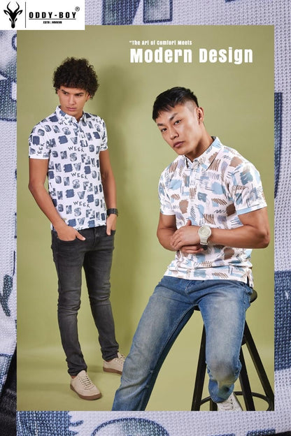Obm 587-As-19-21 Oddy Boy Aop Mens Tshirts Wholesaler Gujarat