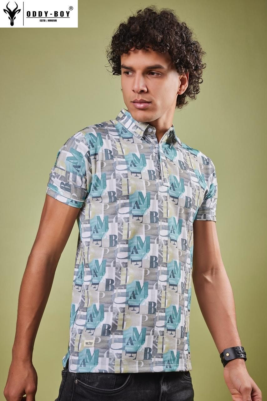 Obm 587-As-19-21 Oddy Boy Aop Mens Tshirts Wholesaler Gujarat