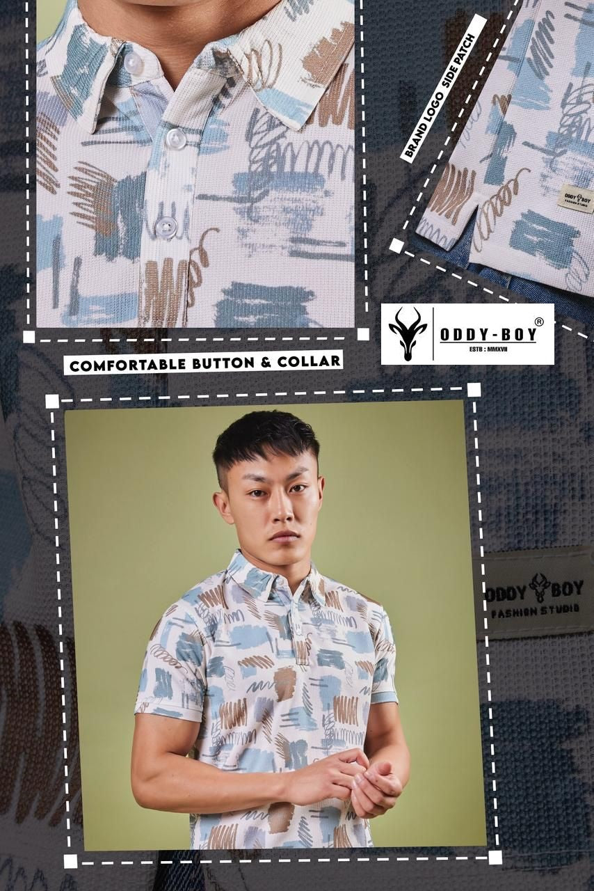 Obm 587-As-19-21 Oddy Boy Aop Mens Tshirts Wholesaler Gujarat