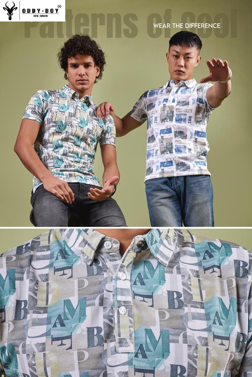 Obm 587-As-19-21 Oddy Boy Aop Mens Tshirts Wholesaler Gujarat