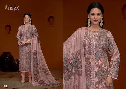 Occasion Ibiza Lawn Cotton Karachi Salwar Suits Supplier Ahmedabad