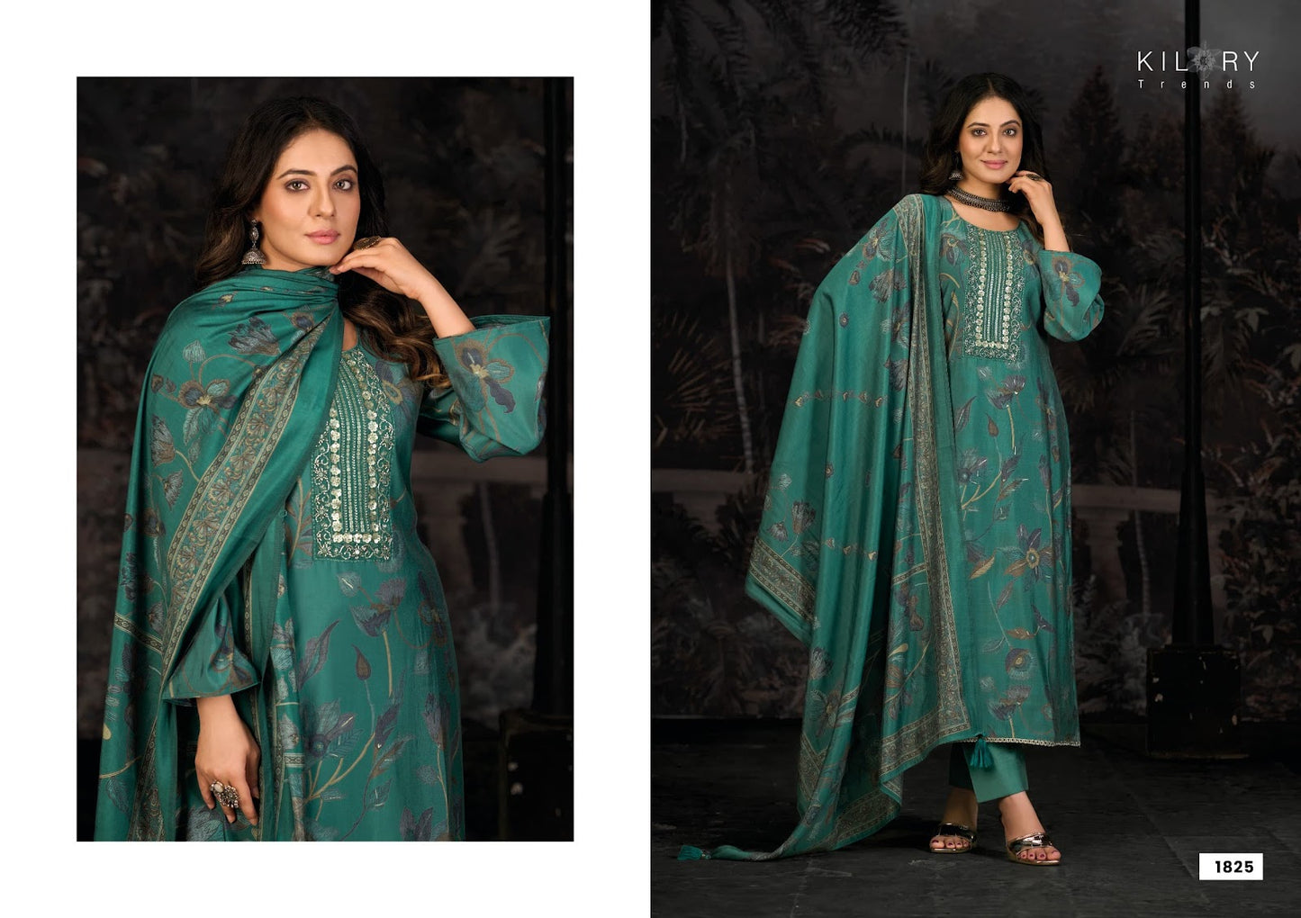 Oddny 2 Kilory Pure Muslin Pant Style Suits Manufacturer Ahmedabad