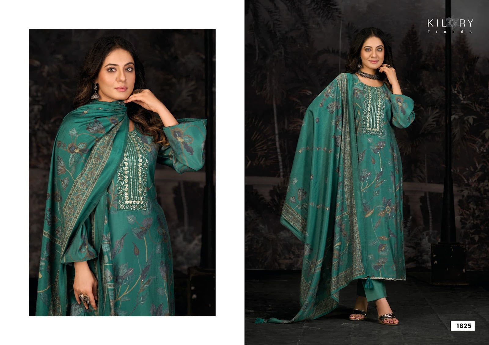 Oddny 2 Kilory Pure Muslin Pant Style Suits Manufacturer Ahmedabad