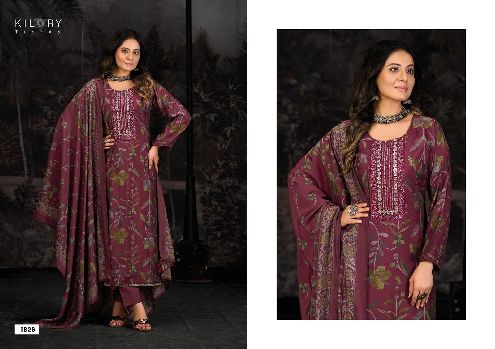 Oddny 2 Kilory Pure Muslin Pant Style Suits Manufacturer Ahmedabad