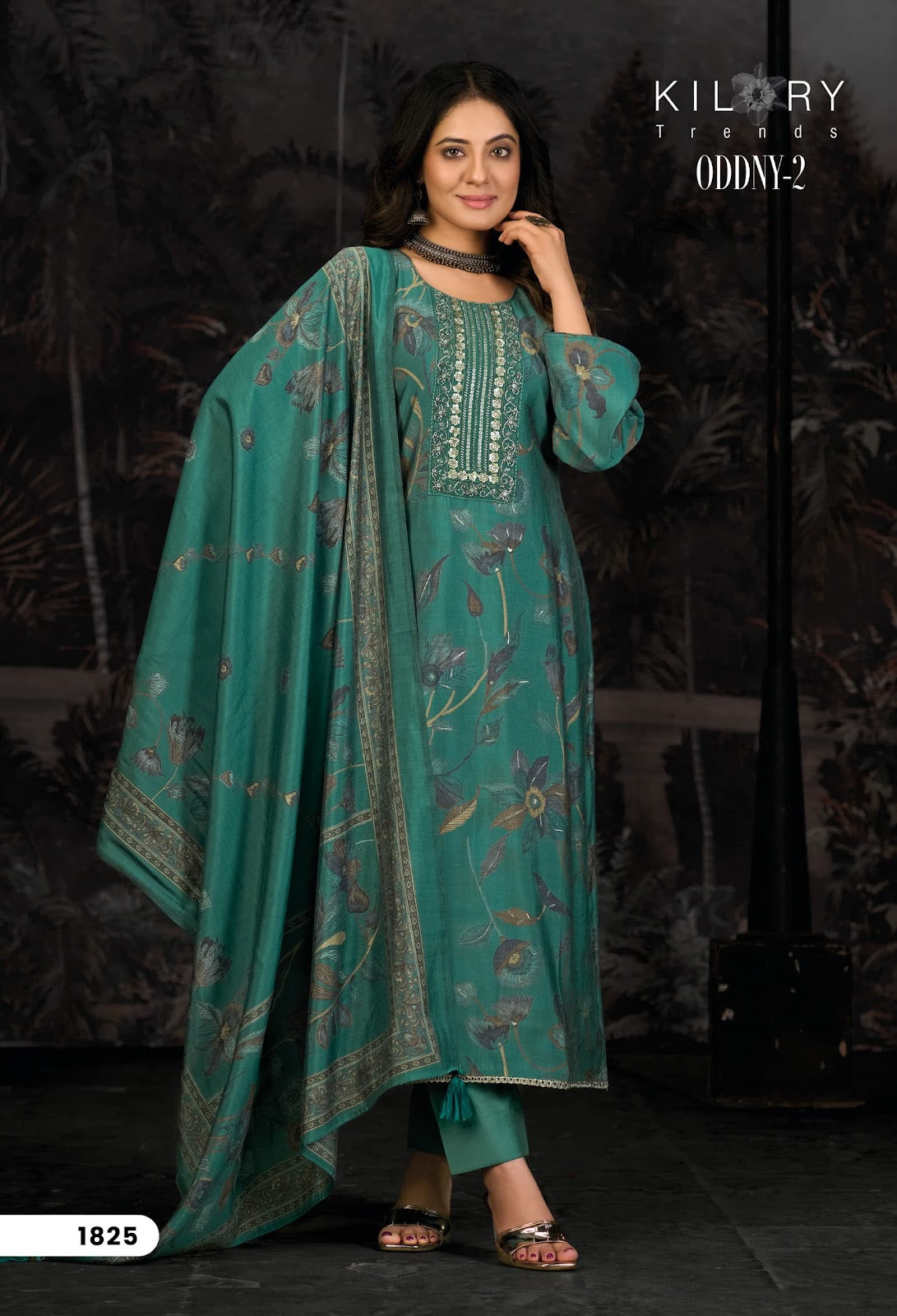 Oddny 2 Kilory Pure Muslin Pant Style Suits Manufacturer Ahmedabad