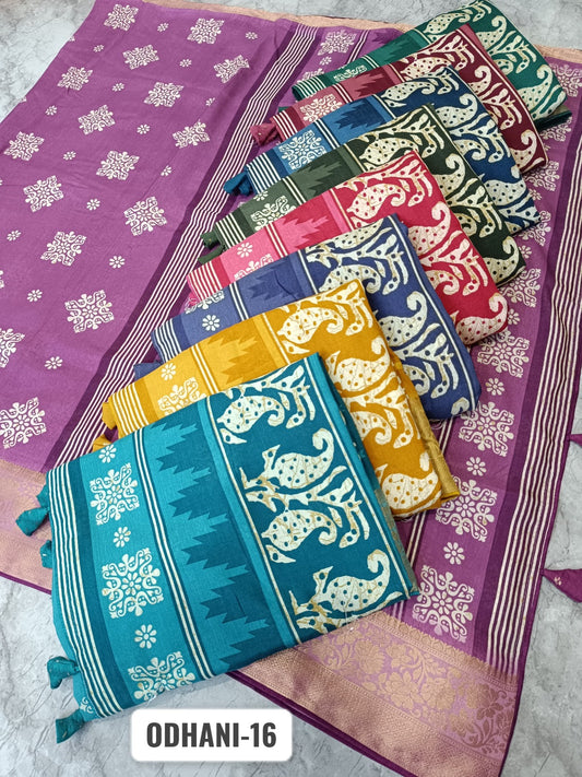 Odhani 16 Kalpveli Dola Silk Sarees