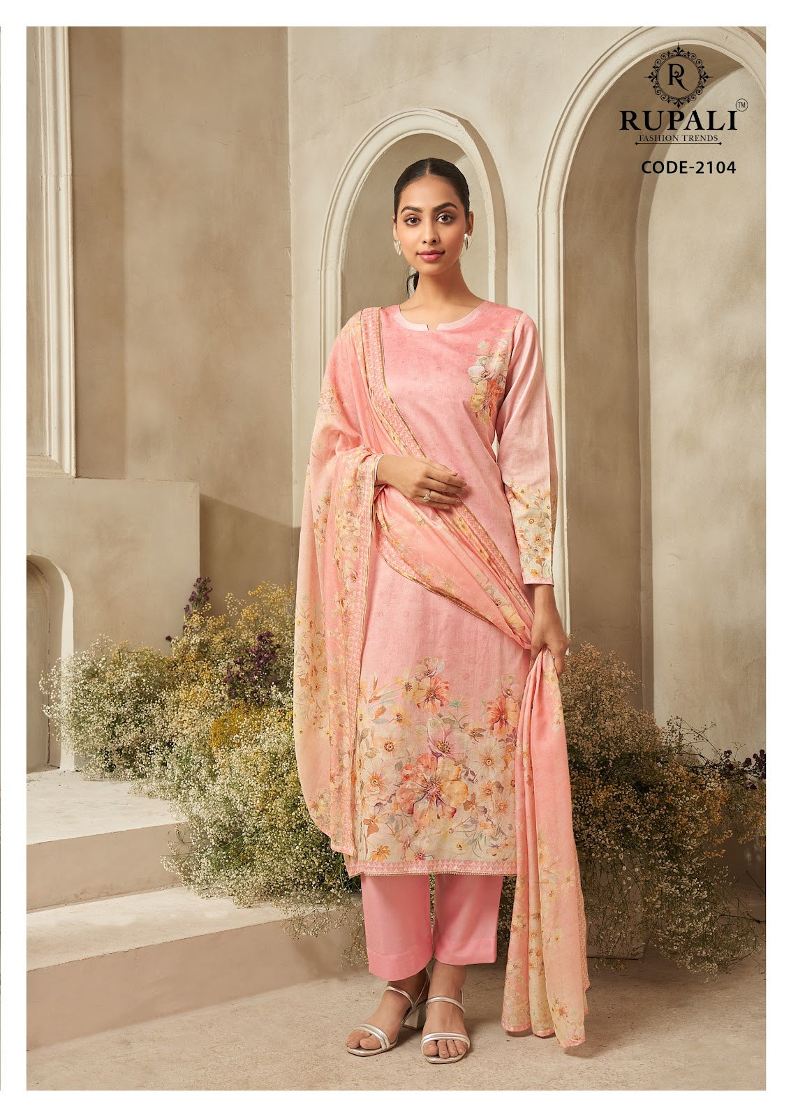 Ojasvi Rupali Jam Satin Pant Style Suits Manufacturer Ahmedabad