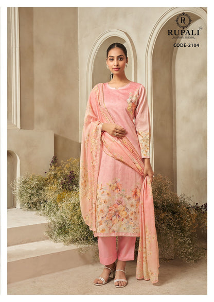 Ojasvi Rupali Jam Satin Pant Style Suits Manufacturer Ahmedabad