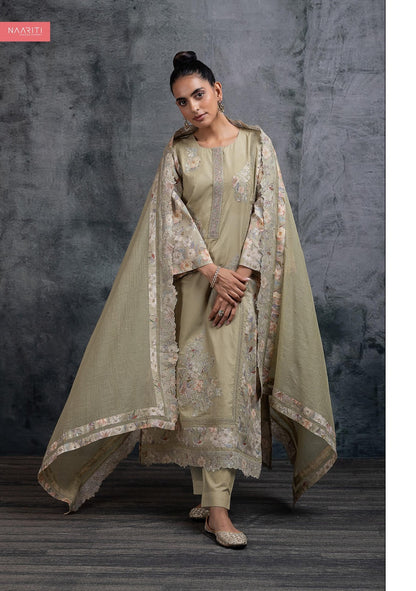 Okseem Naariti Cotton Pant Style Suits Wholesaler India
