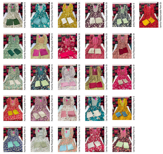 Ola 181224 Kanha Vetican Readymade Pant Style Suits Supplier Gujarat