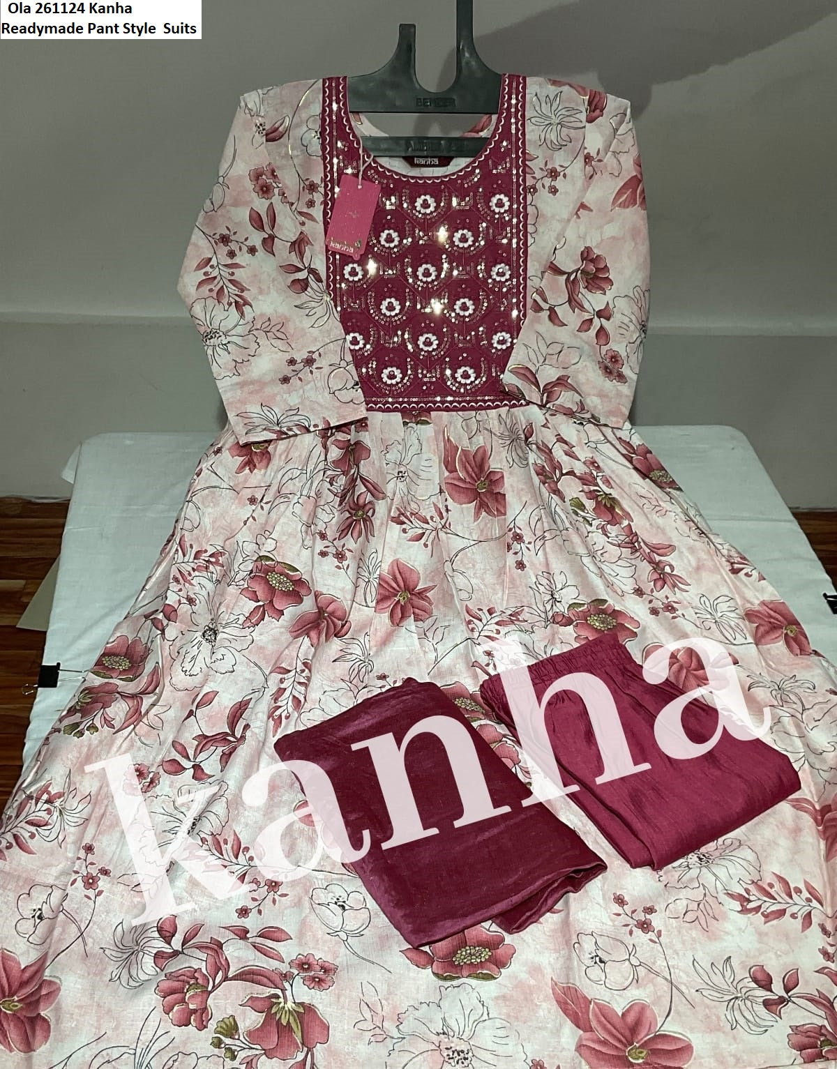 Ola 261124 Kanha Vetican Readymade Pant Style Suits Manufacturer Ahmedabad