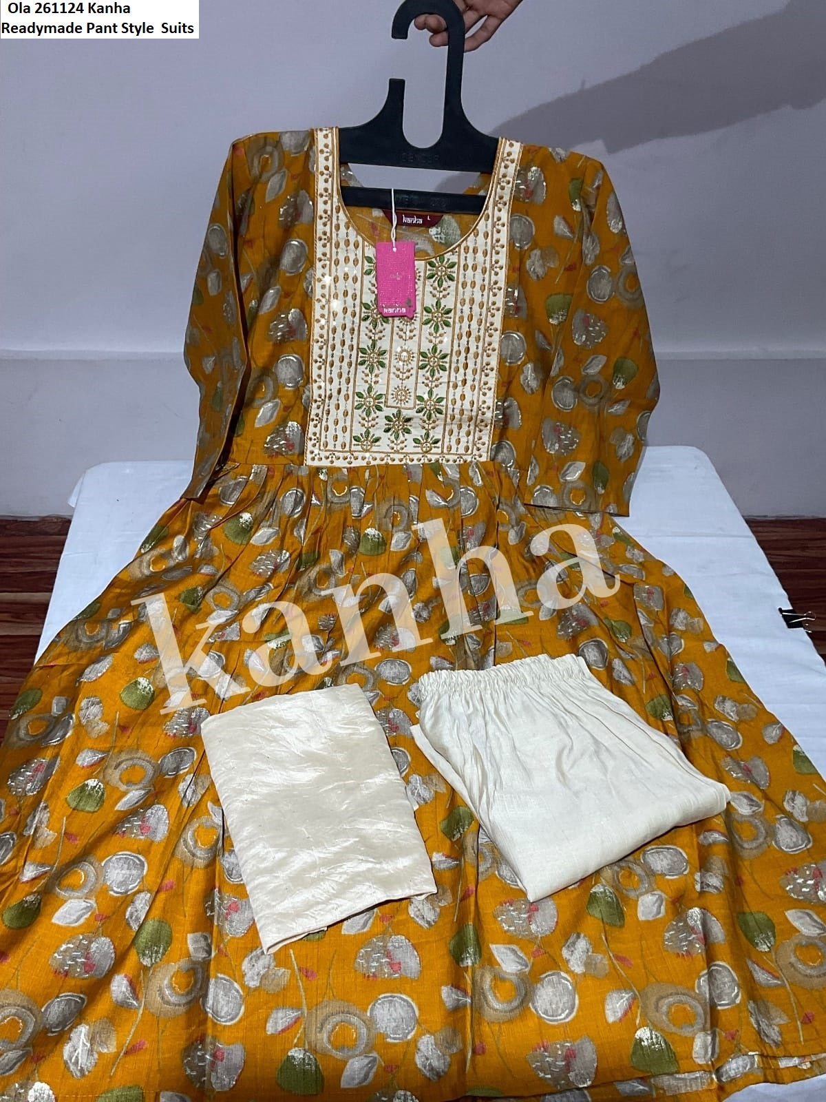 Ola 261124 Kanha Vetican Readymade Pant Style Suits Manufacturer Ahmedabad