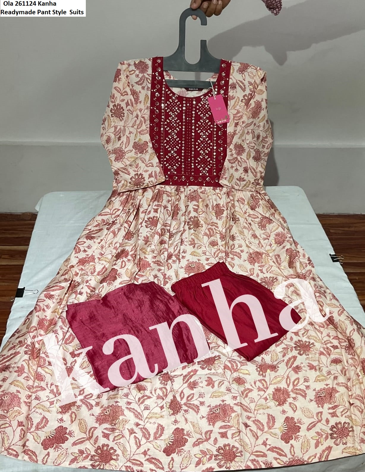 Ola 261124 Kanha Vetican Readymade Pant Style Suits Manufacturer Ahmedabad