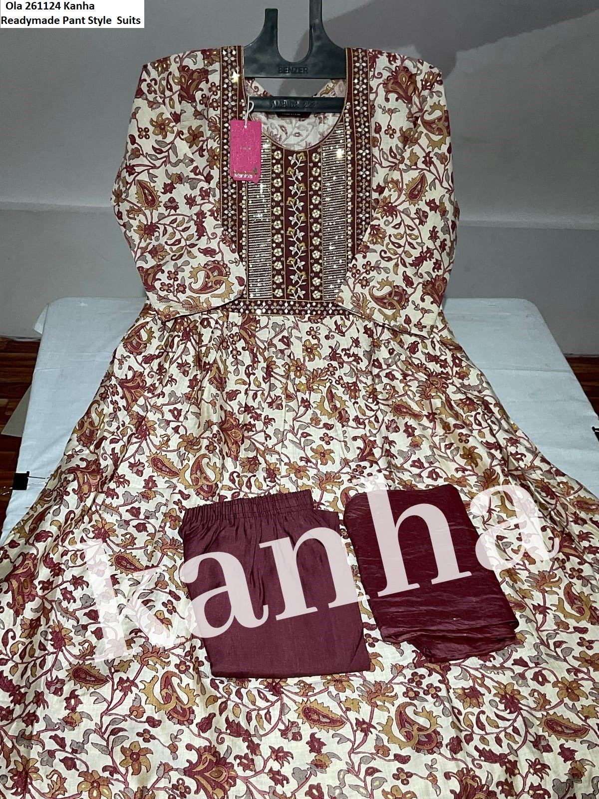 Ola 261124 Kanha Vetican Readymade Pant Style Suits Manufacturer Ahmedabad