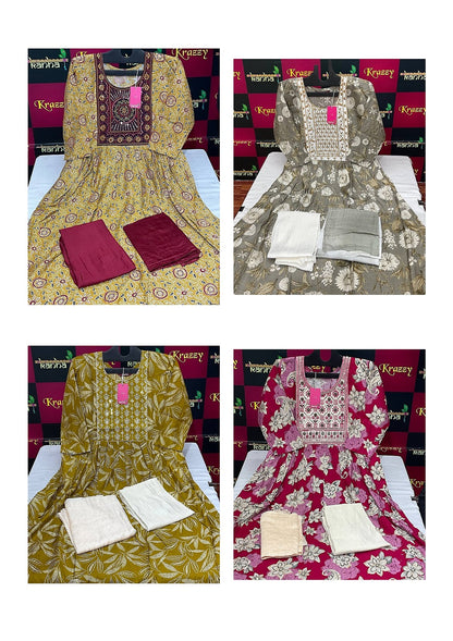 Ola With Pocket 080225 Kanha Vetican Readymade Pant Style Suits Wholesaler India