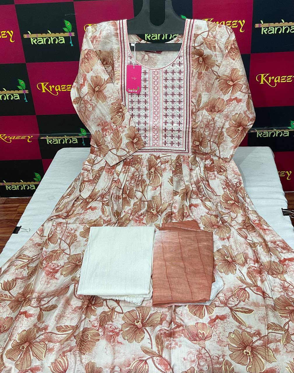 Ola With Pocket 220125 Kanha Vetican Readymade Pant Style Suits Supplier Ahmedabad