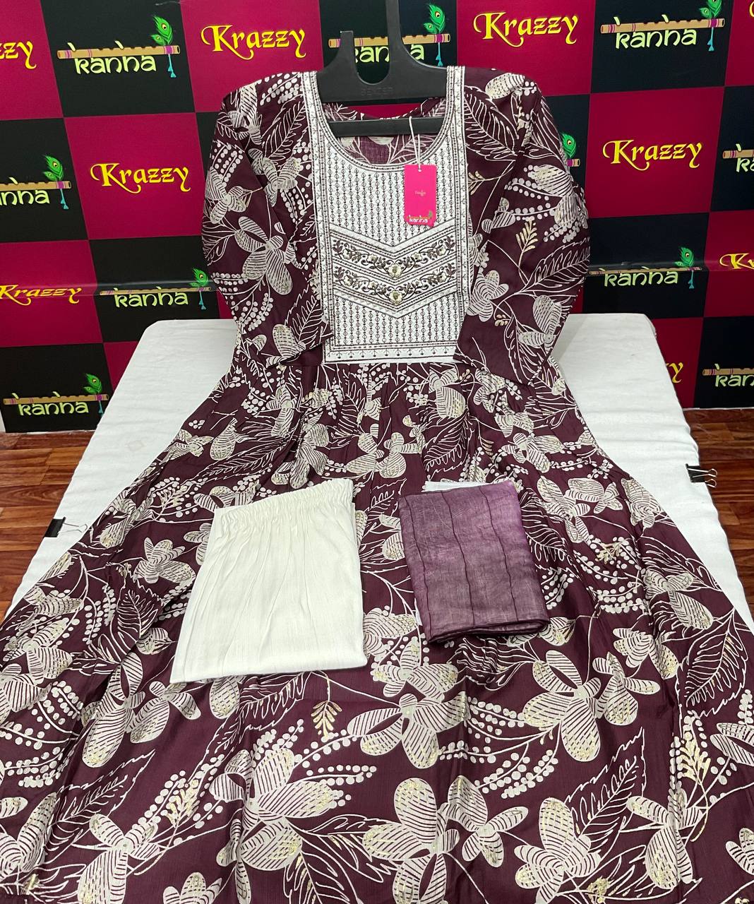 Ola With Pocket 220125 Kanha Vetican Readymade Pant Style Suits Supplier Ahmedabad