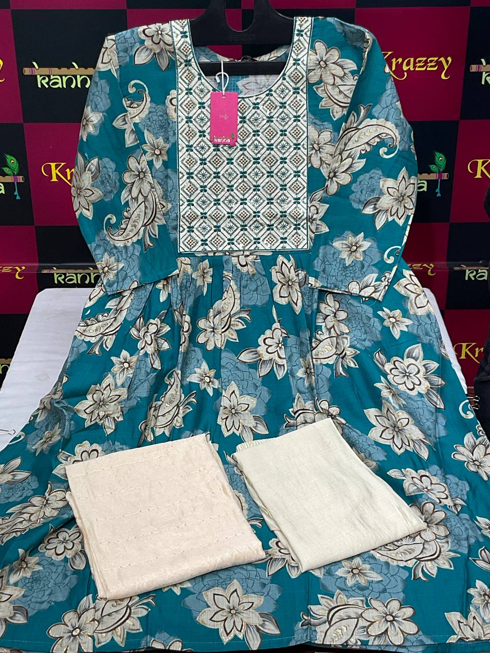 Ola With Pocket 220125 Kanha Vetican Readymade Pant Style Suits Supplier Ahmedabad