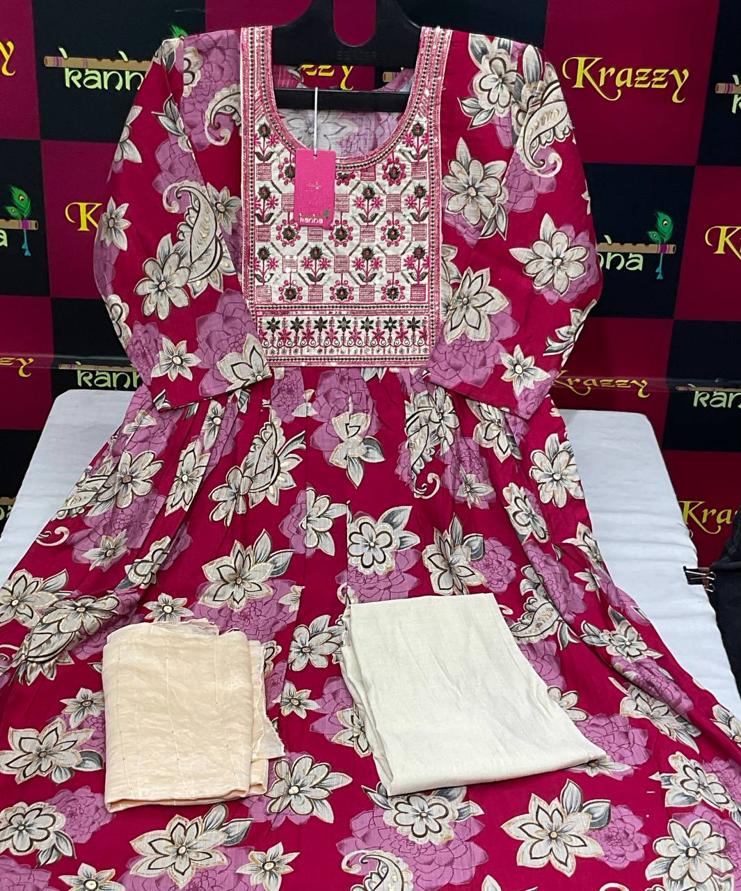 Ola With Pocket 220125 Kanha Vetican Readymade Pant Style Suits Supplier Ahmedabad