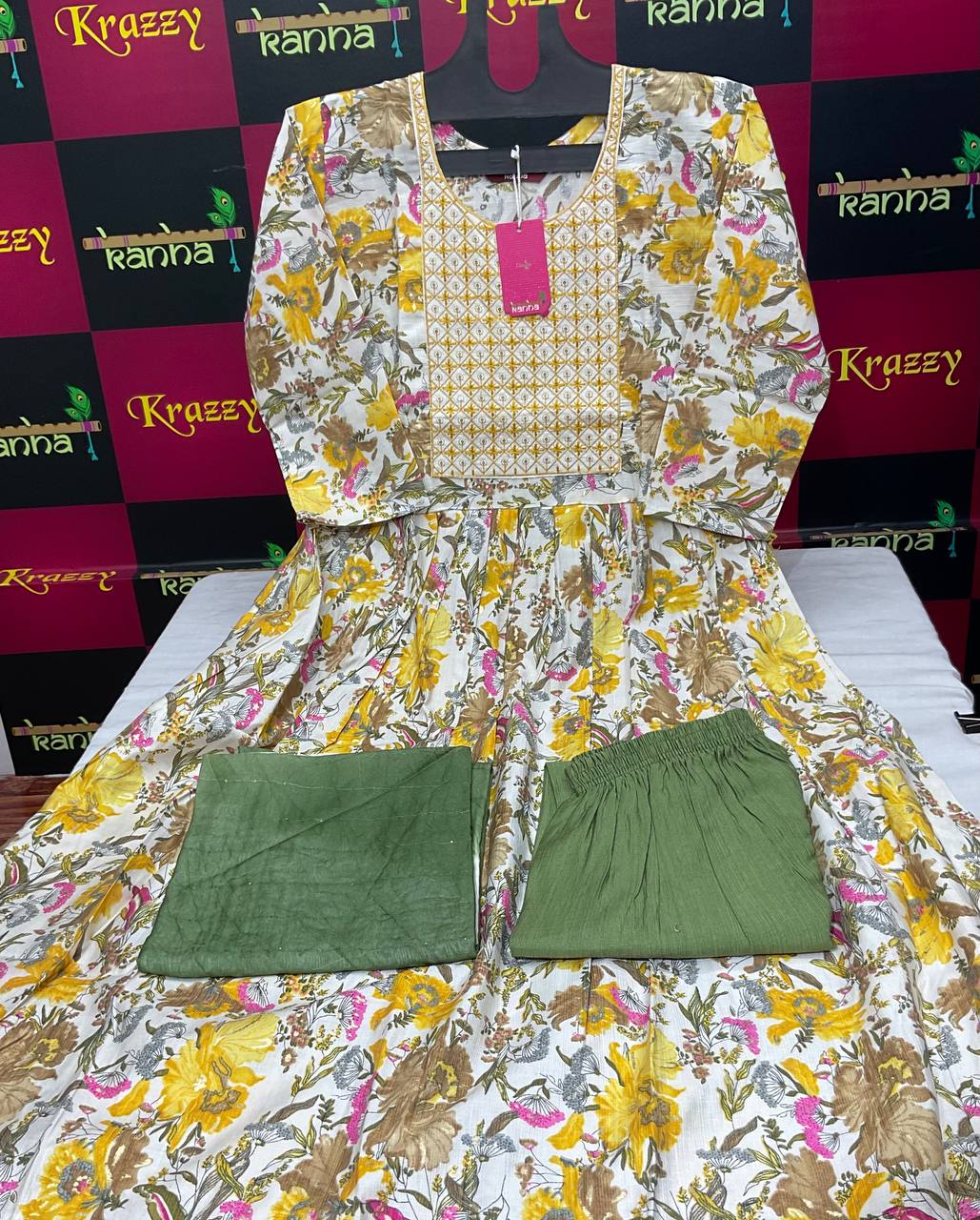 Ola With Pocket 220125 Kanha Vetican Readymade Pant Style Suits Supplier Ahmedabad