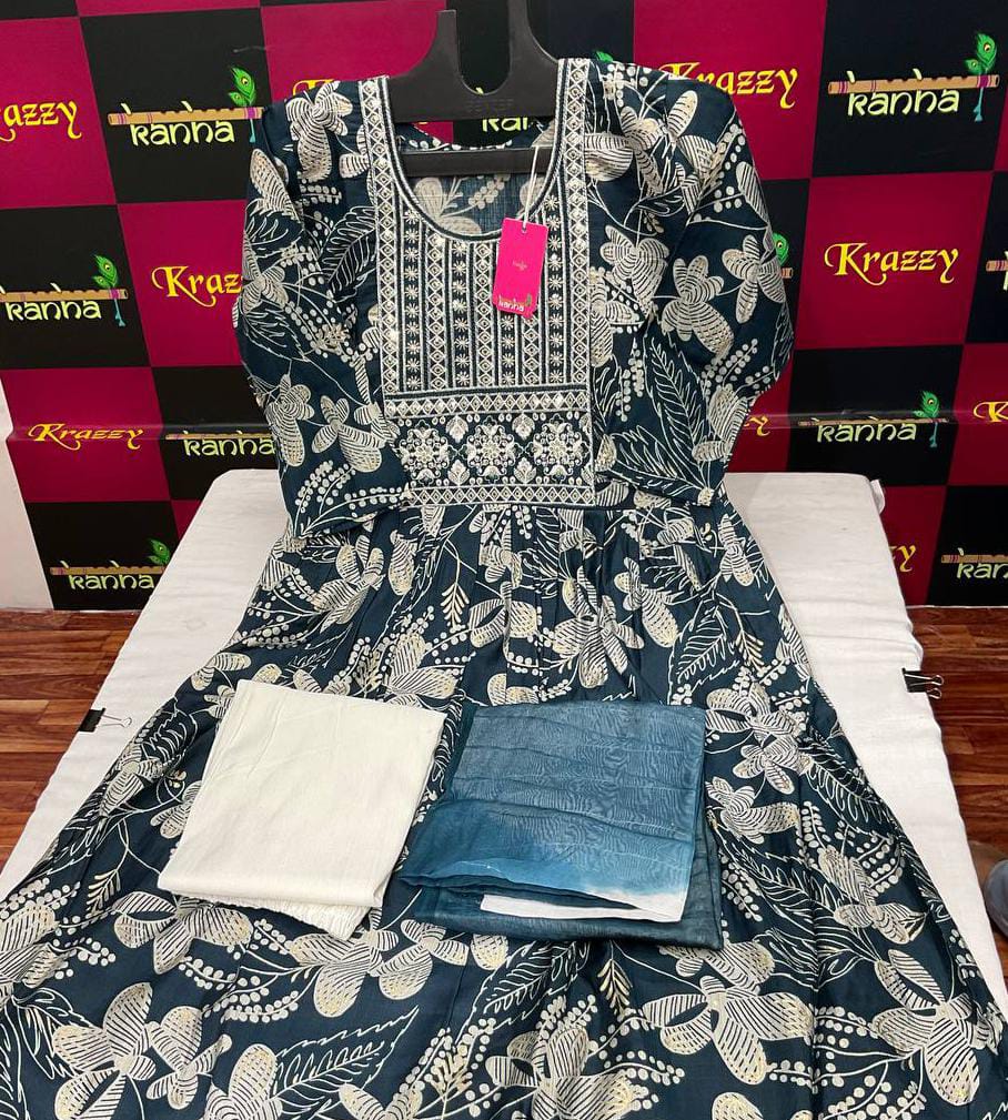 Ola With Pocket 220125 Kanha Vetican Readymade Pant Style Suits Supplier Ahmedabad