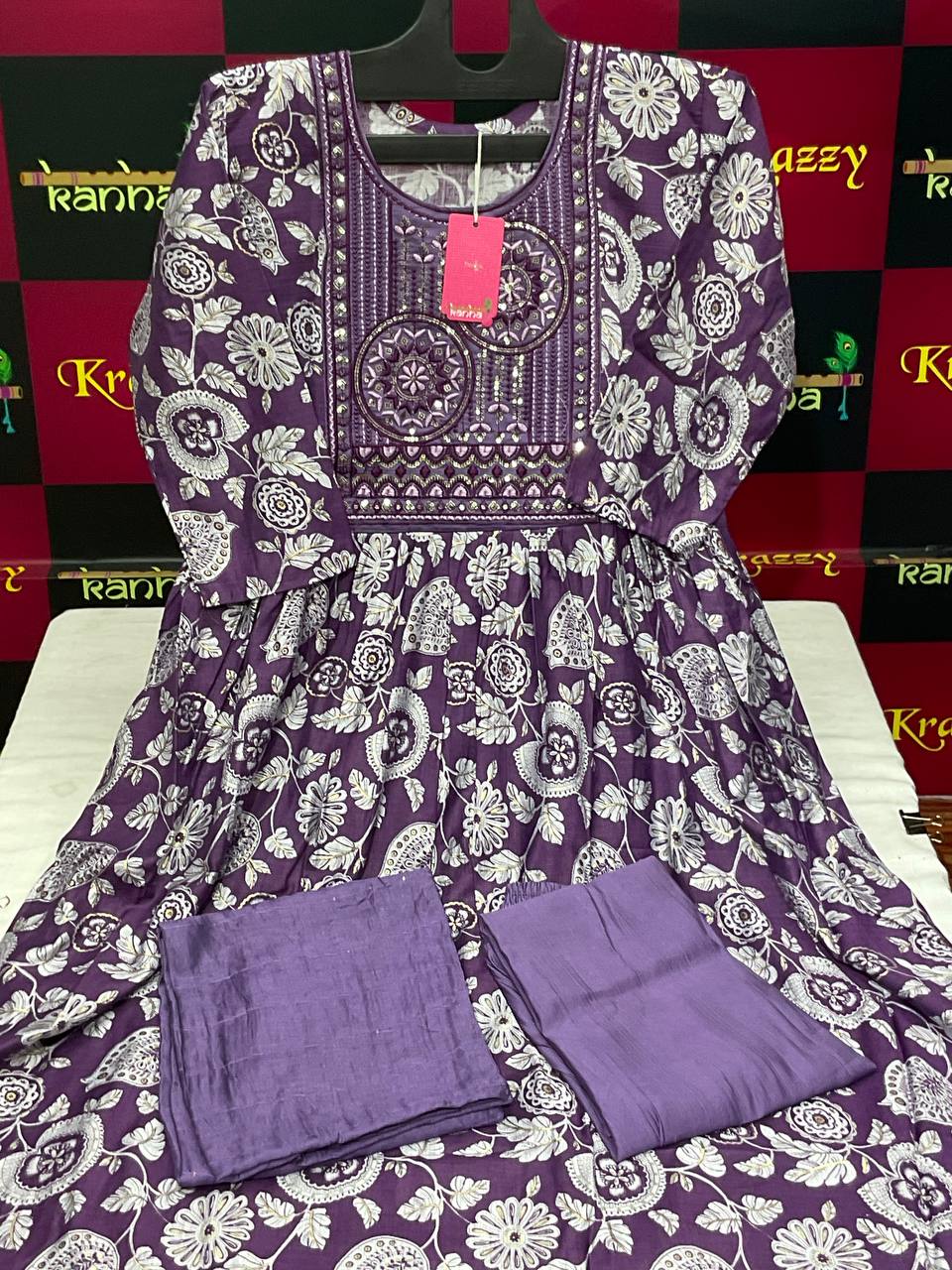 Ola With Pocket 220125 Kanha Vetican Readymade Pant Style Suits Supplier Ahmedabad