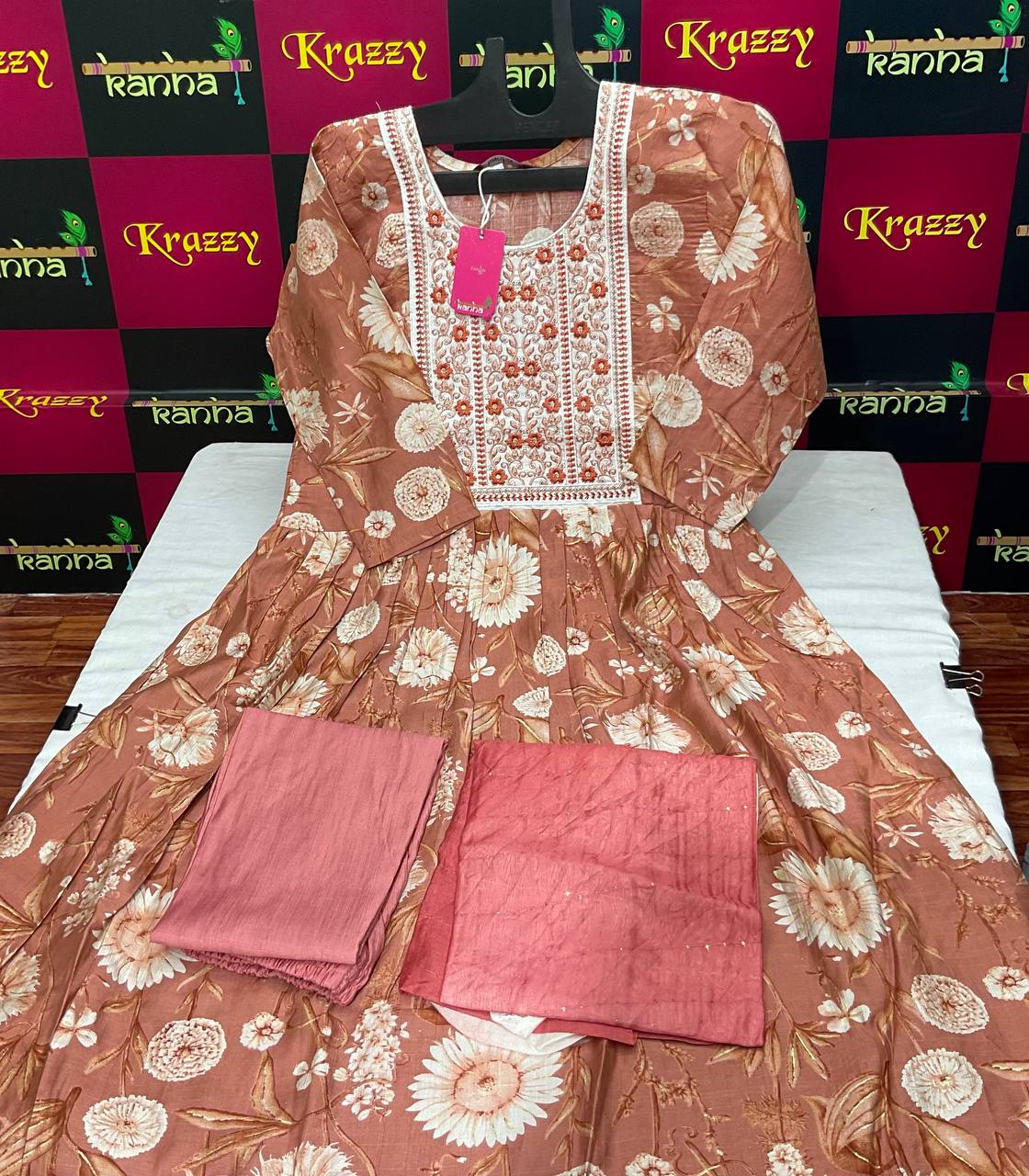 Ola With Pocket 220125 Kanha Vetican Readymade Pant Style Suits Supplier Ahmedabad