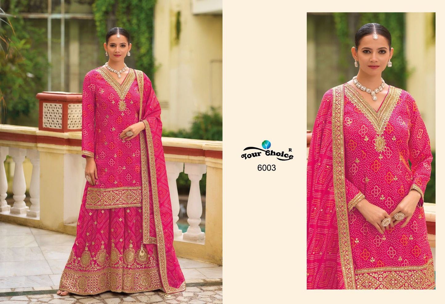 Olay Your Choice Chinon Pakistani Readymade Suits Exporter Ahmedabad