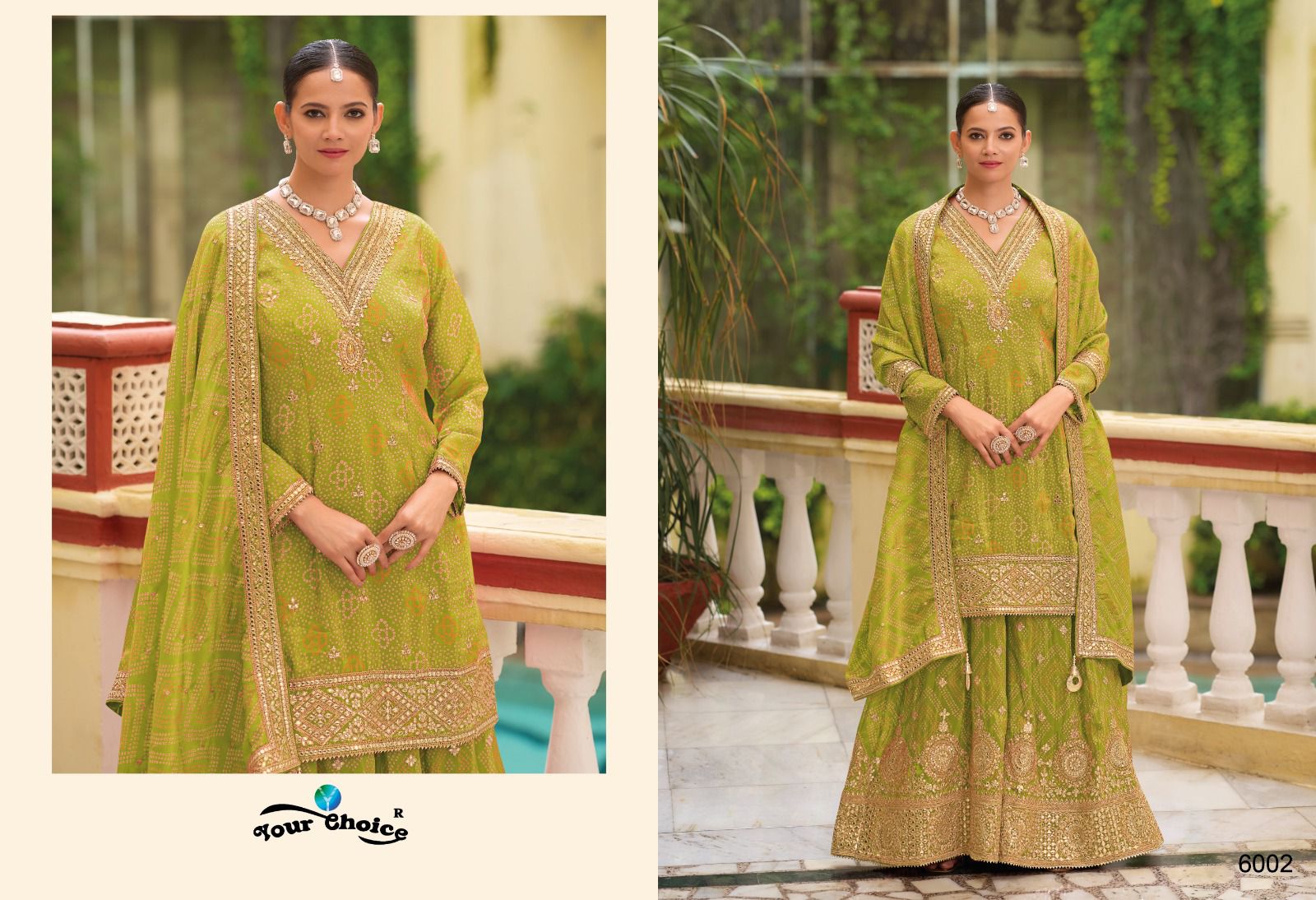 Olay Your Choice Chinon Pakistani Readymade Suits Exporter Ahmedabad