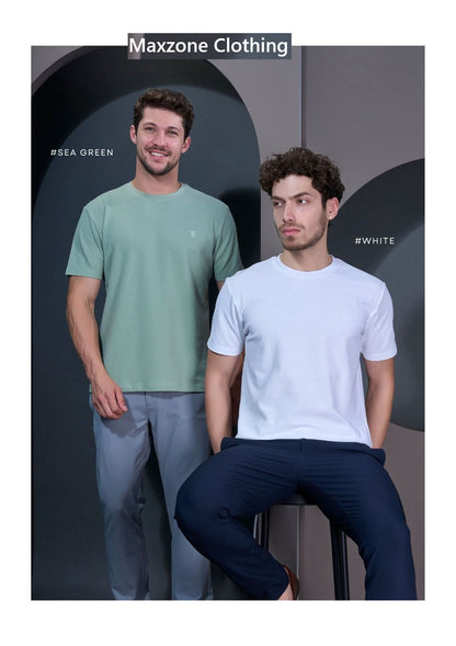 Olh G50 2533 Maxzone Clothing Honey Comb Mens Tshirts Manufacturer Gujarat