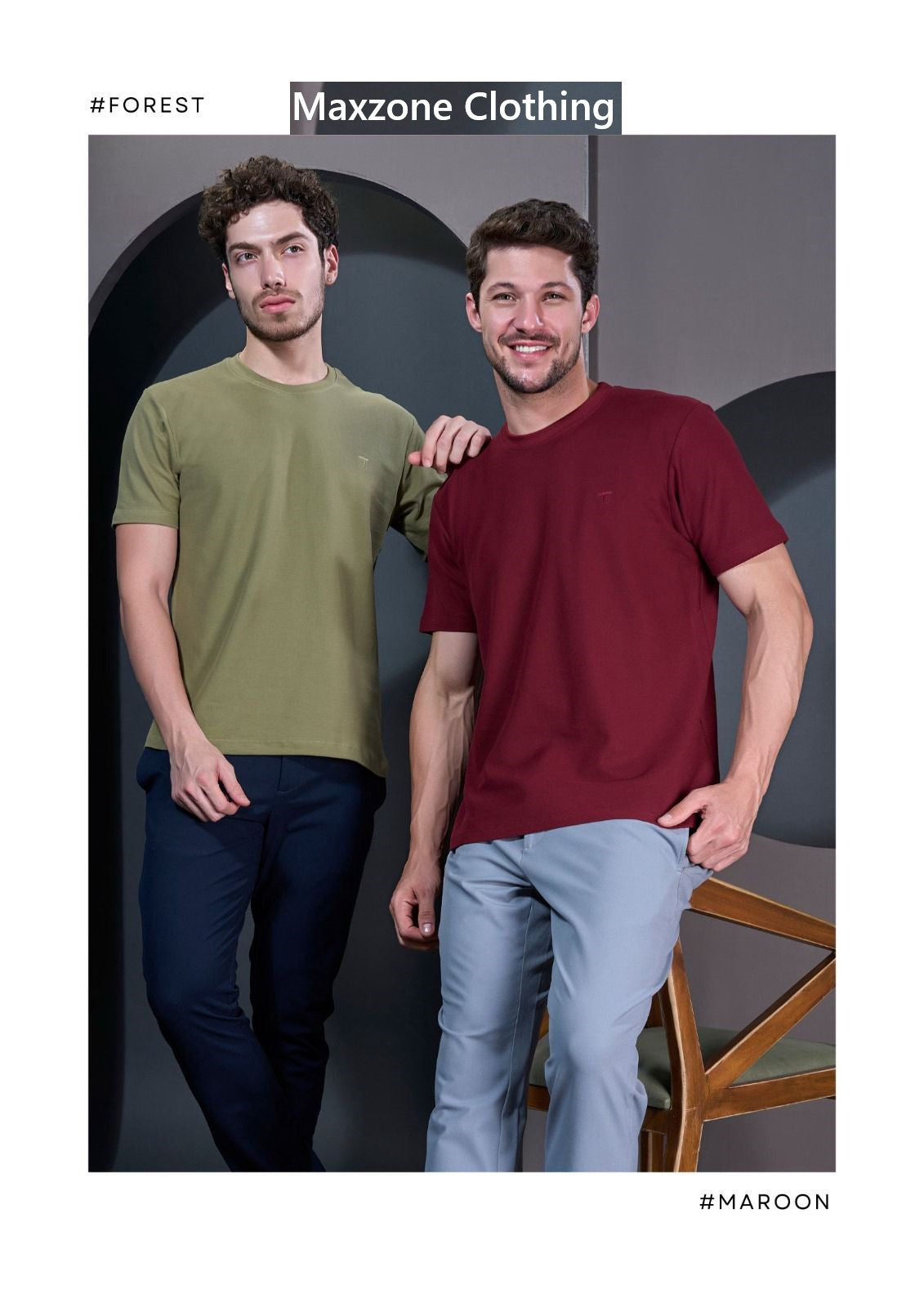 Olh G50 2533 Maxzone Clothing Honey Comb Mens Tshirts Manufacturer Gujarat