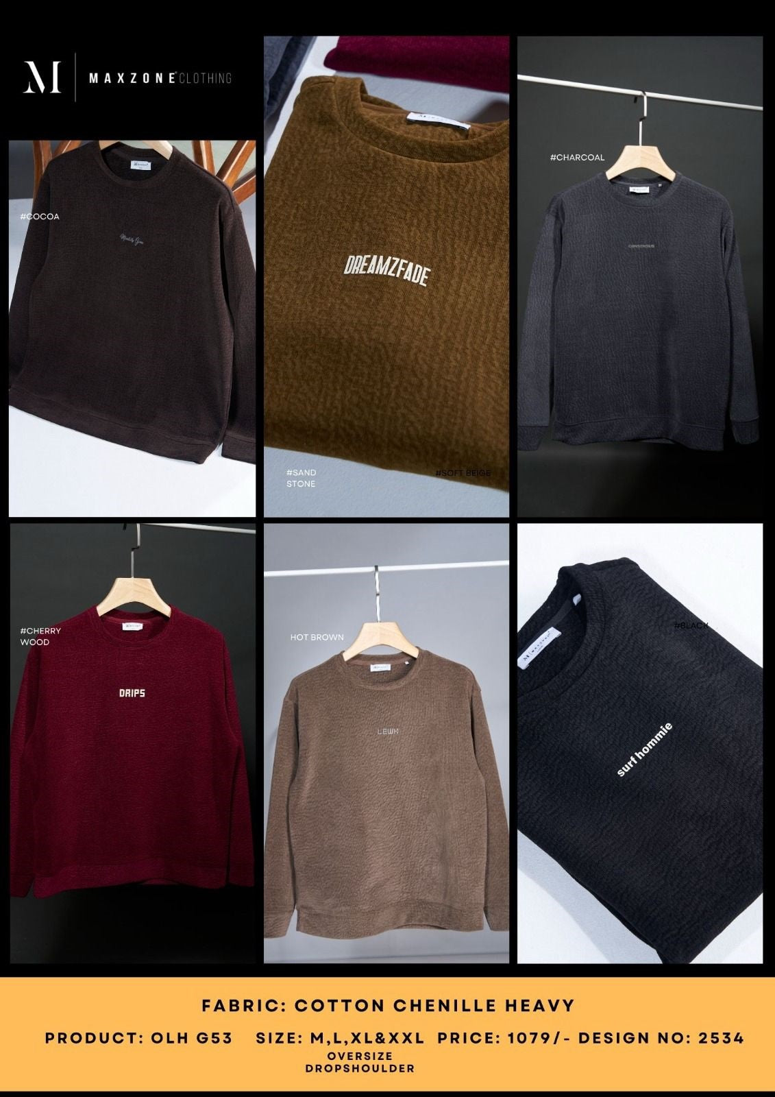 Olh G53 Dno 2534 Maxzone Clothing Cotton Mens Tshirts Wholesale Price