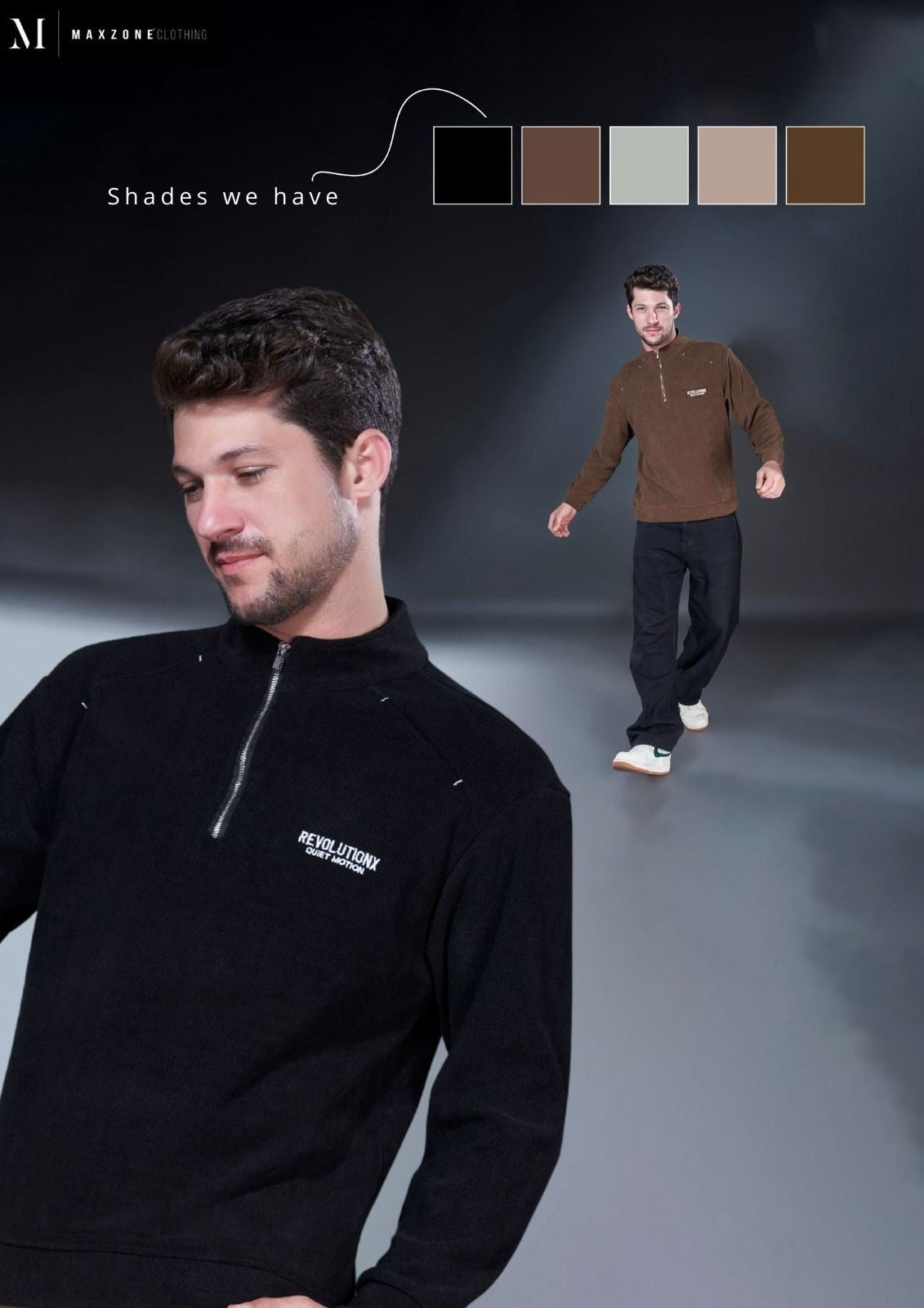 Olh G55 D No 2542 Maxzone Clothing Cord Mens Tshirts Exporter