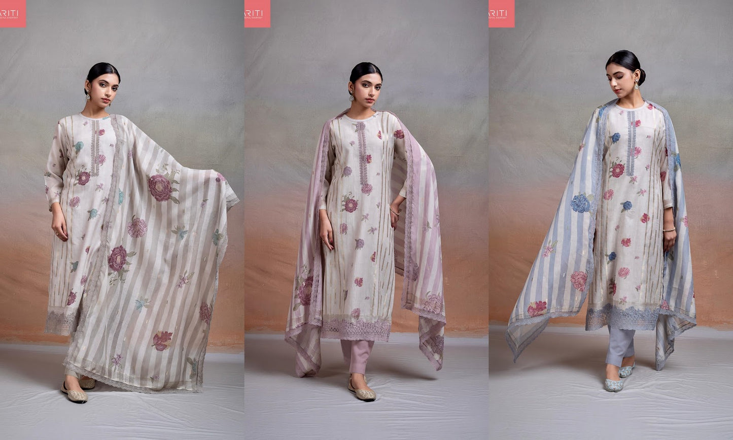 Olisy Naariti Mul Chanderi Pant Style Suits Wholesale Price
