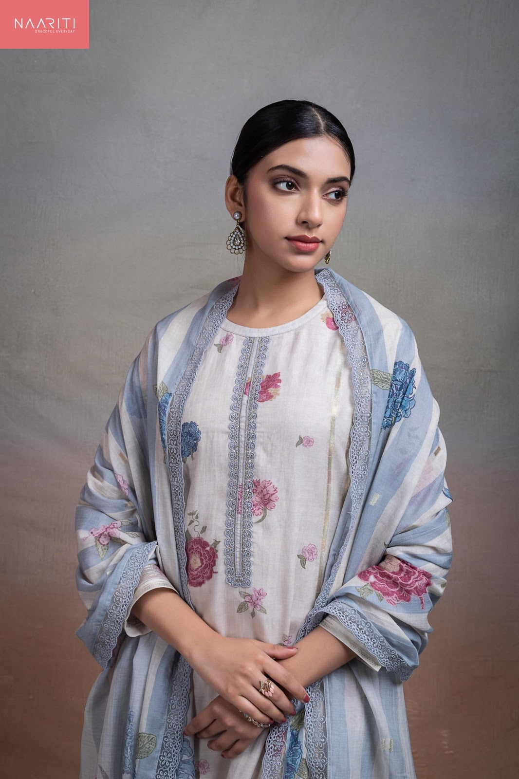 Olisy Naariti Mul Chanderi Pant Style Suits Wholesale Price