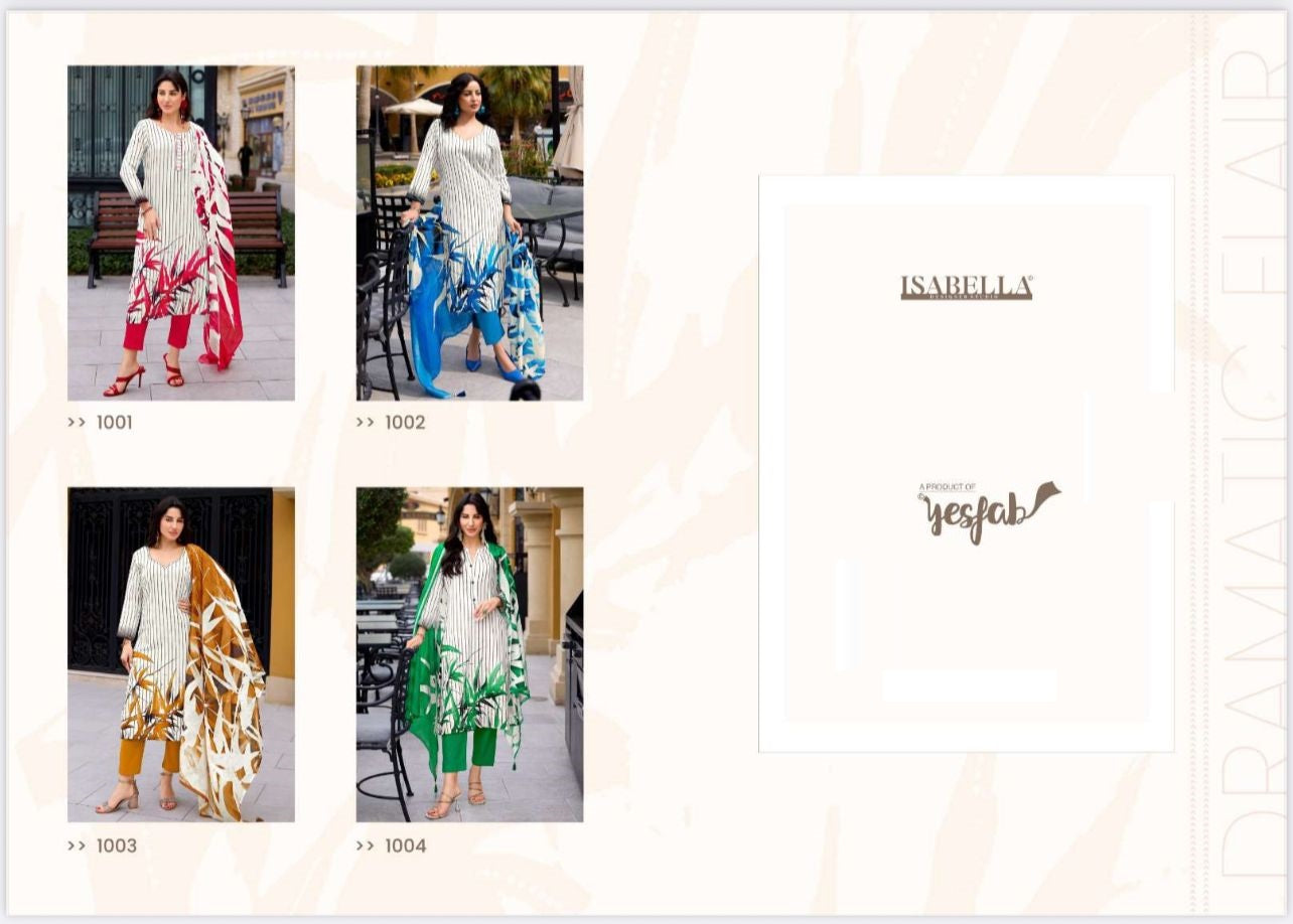 Olivia Isabella Yesfab Cotton Pant Style Suits Wholesale Price