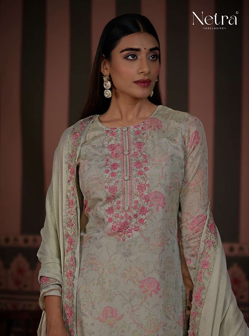 Olivia Netra Premium Viscose Pant Style Suits Wholesaler