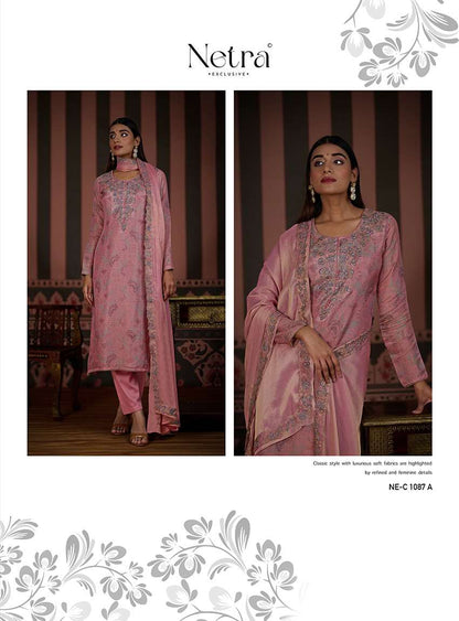 Olivia Netra Premium Viscose Pant Style Suits Wholesaler
